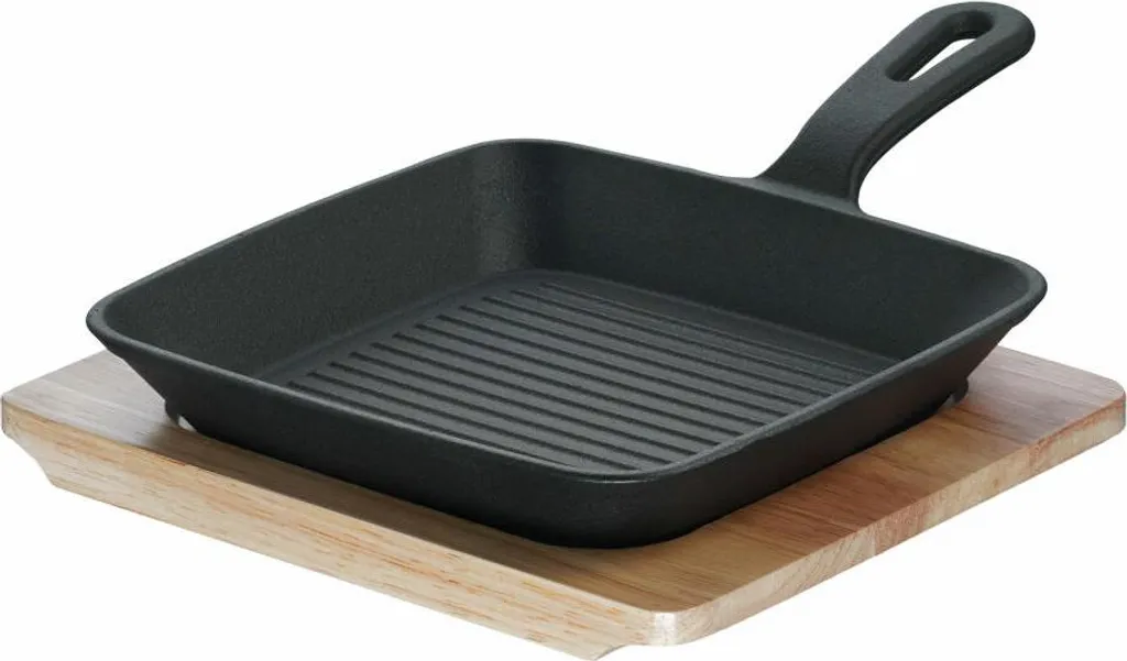 Set Regalo Schulte-Ufer Rustika: Mini Piastra Ghisa e Sottopentola
