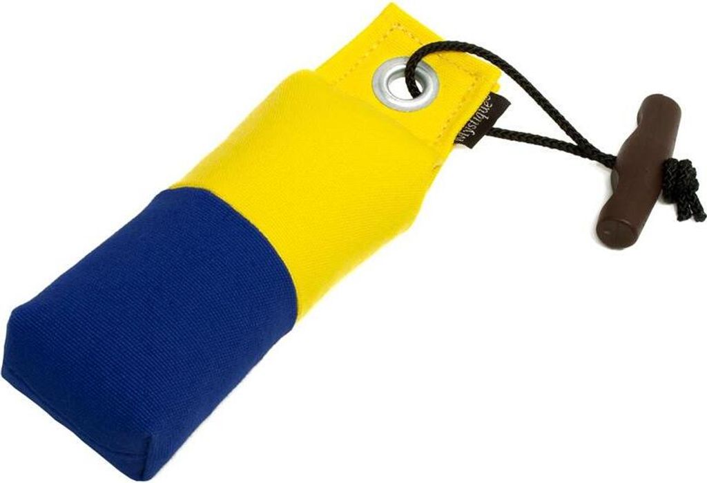 Mystique Dummy Pocket Dummy Marking gelb / blau 150g