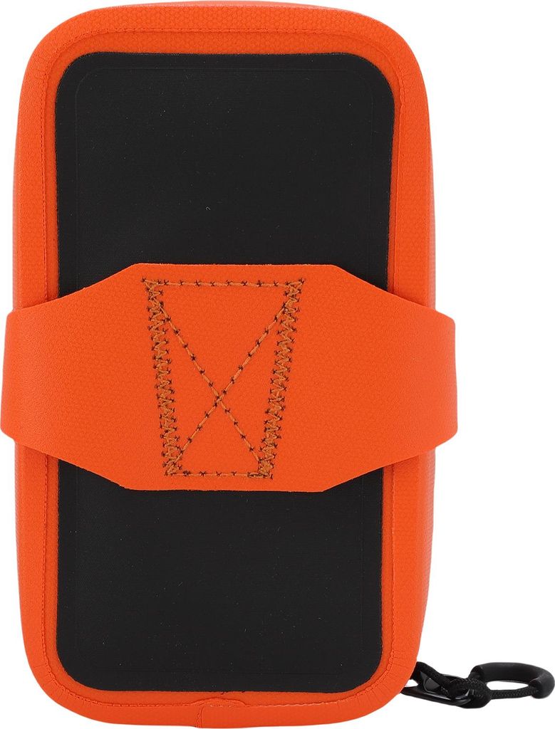 Fahrradsitz Tasche Waterproofing unter Sitz Radfahren Aufbewahrungstasche Satteltasche für kleine Gegenstände Lagerung Orange