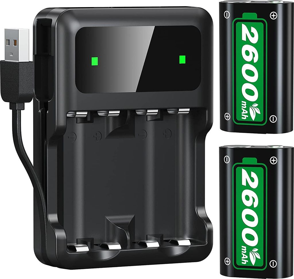 Akku für Xbox One/Series X&S Controller, 2600mAh, mit Produktbild 1