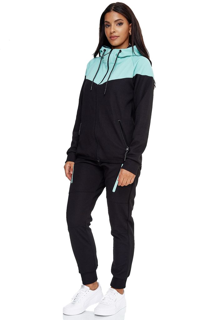 Damen Jogginganzug | Freizeitanzug 984 Mint 3XL