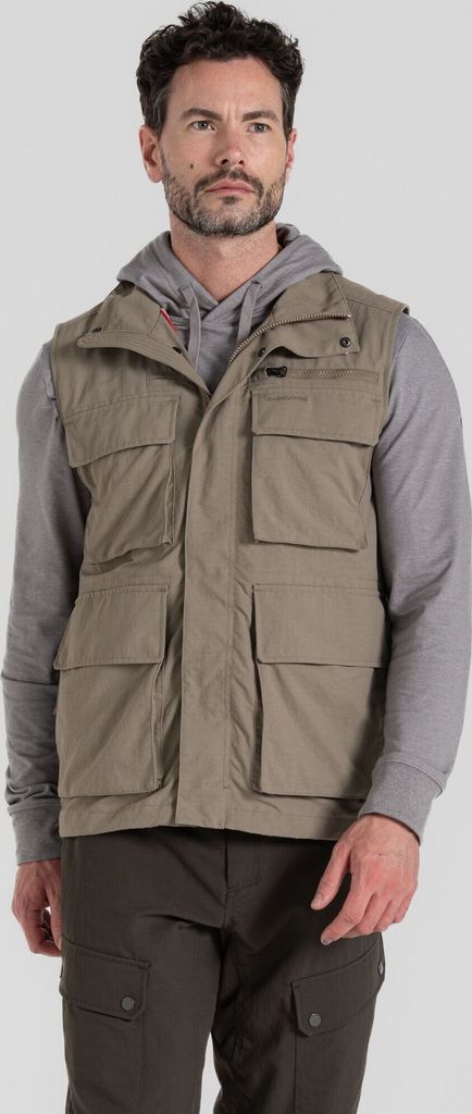 CRAGHOPPERS NosiLife Adventure Weste IV PEBBLE XXL