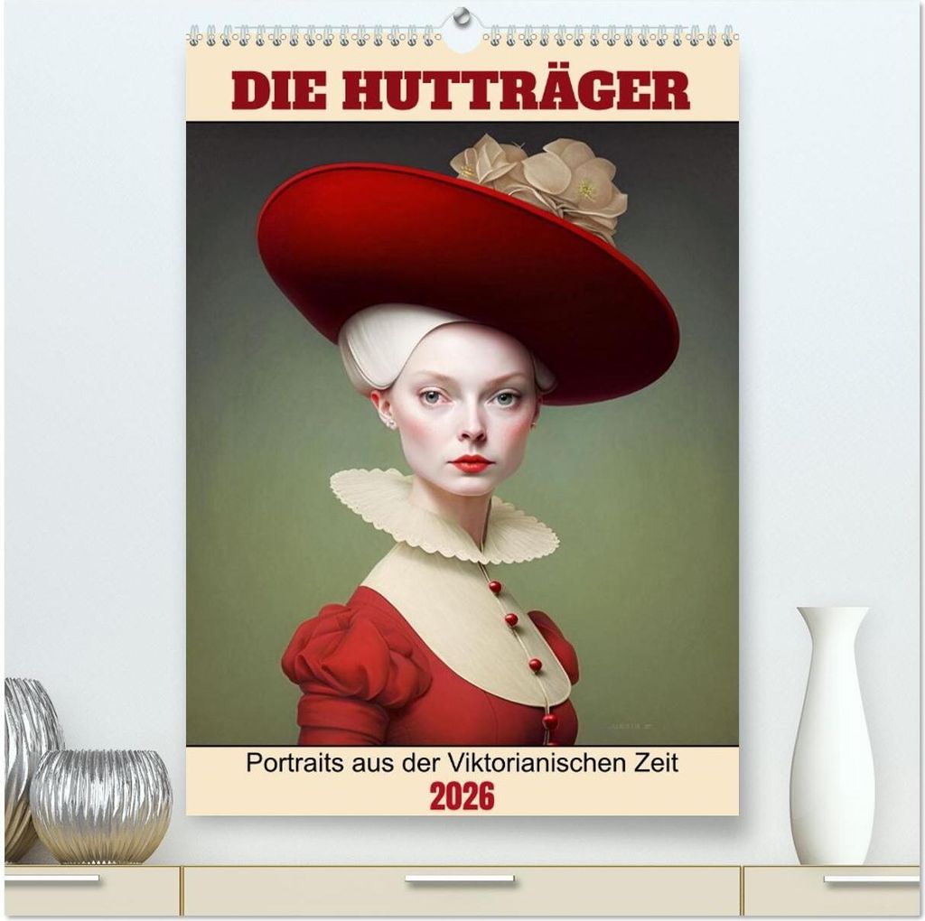 Die Hutträger (hochwertiger Premium Wandkalender 2026 DIN A2 hoch), Kunstdruck in Hochglanz