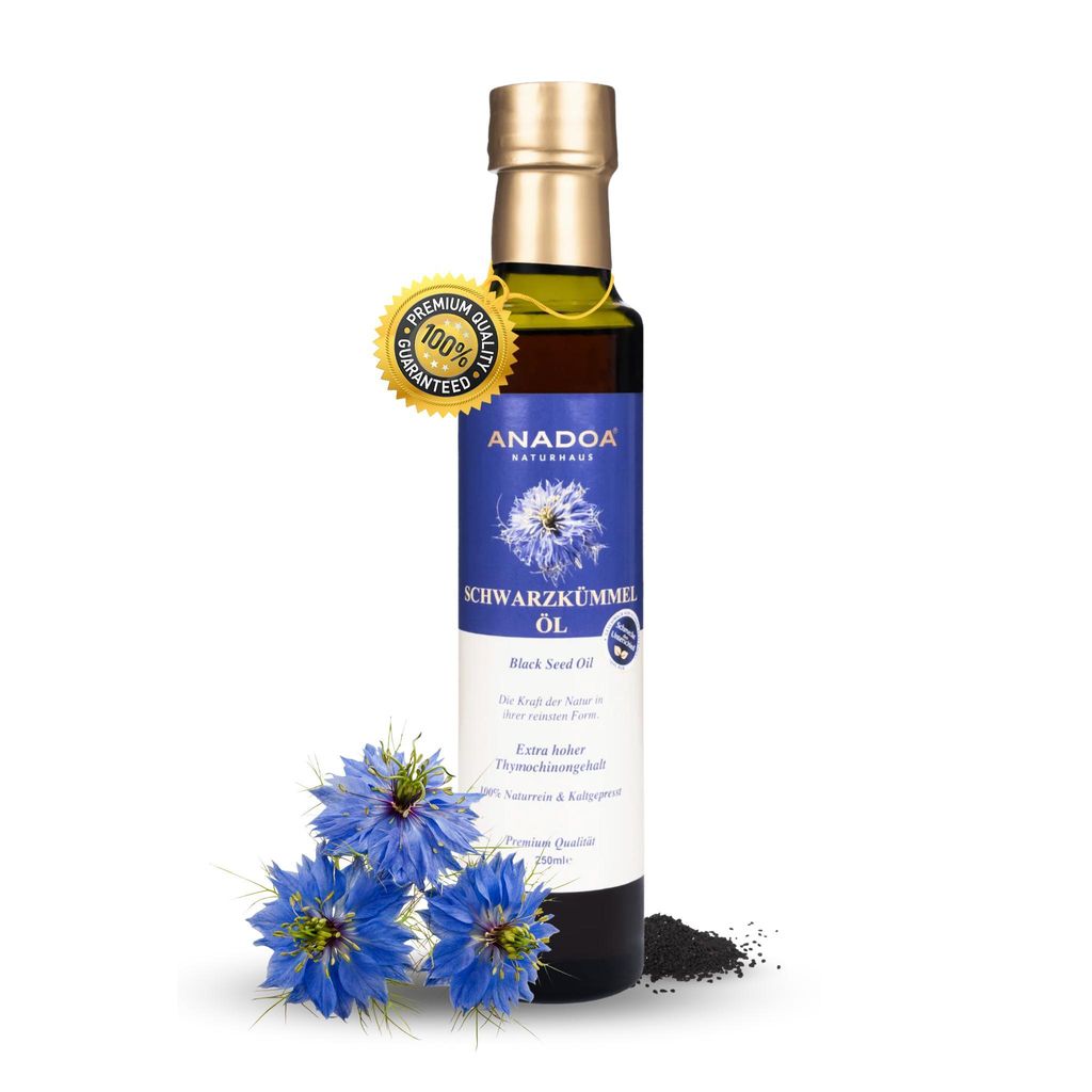 Schwarzkümmelöl | 100% Naturrein & Kaltgepresst 250 mL
