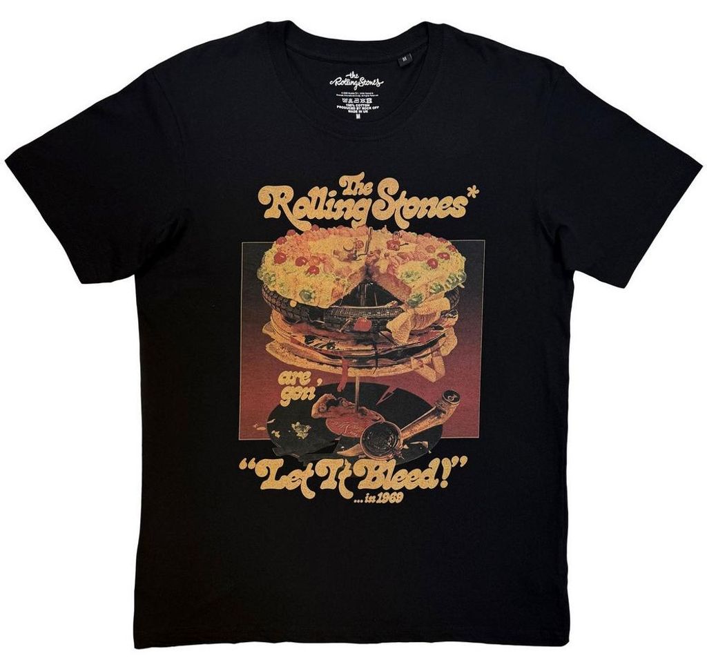 The Rolling Stones - "Let It Bleed" T-Shirt für Herren/Damen Uni RO16206 (M) (Schwarz)
