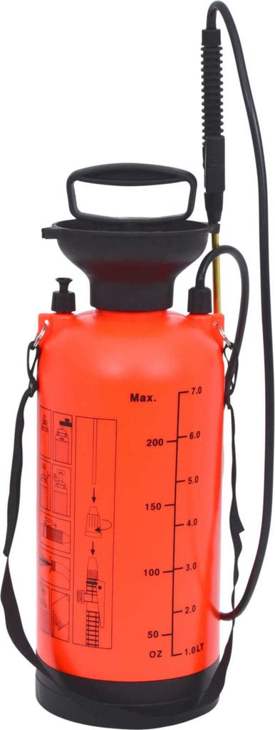 KS-Tools Druckpump-Zerstaeuber 7L M.Trageriemen