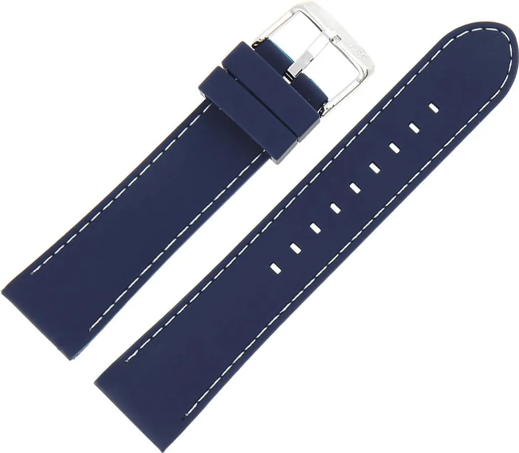 Bracelet de montre Morellato A01U3844187060CR22 bleu marine 22mm