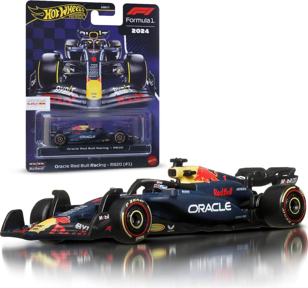 Formel 1 Hot Wheels Premium Diecast Modellauto 1/64 Oracle Obrázok produktu 