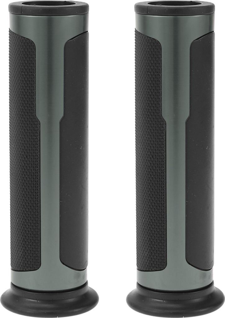 7/8" 22mm 15/16" 24mm Universelle Motorrad Handgriff Abdeckungen Rutschfest Aluminiumlegierung Gummi Lenker Griffe Für Motorroller Scooter Titan T...