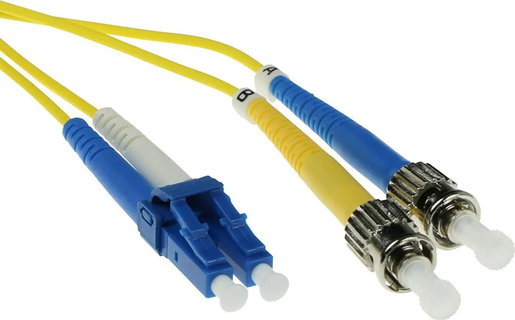 Fibra Ottica 30m OS2 LC-ST ACT 9/125 Duplex | Velocità 100Gbps+