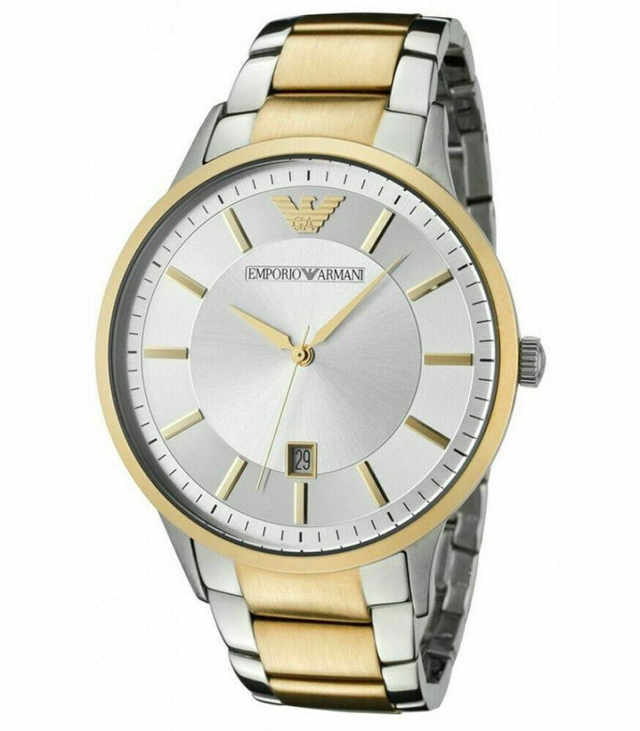 Emporio Armani Herren Chronograph Armband Uhr AR2449 OHNE Produktbild 