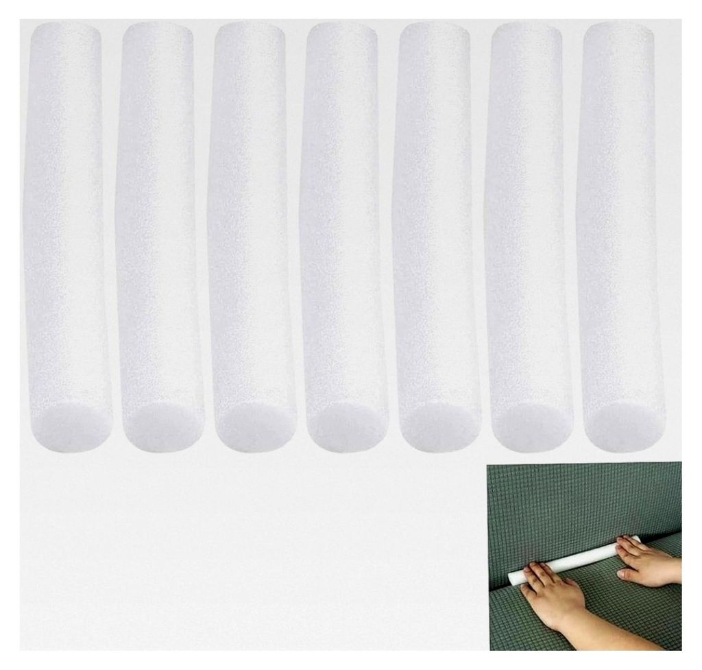 7 Schaumstoffstreifen für Sofaüberzüge 22X1 Zoll rutschfeste Füllstäbe zur Fixierung von Couchkissen und Schutz von Möbeln für Zweisitzer un...