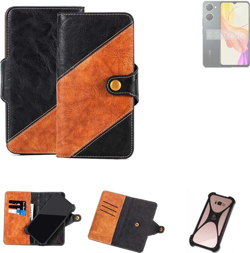 K-S-Trade Handyhülle Schutzhülle Bookstyle Case Wallet-Case Produktbild 