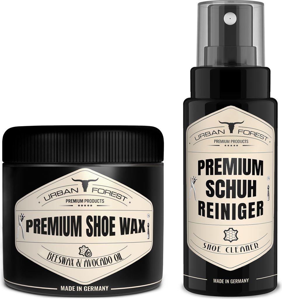 SPARSET Schuh Reiniger + Schuhwachs farblos | Professionelle Schuh-Reinigung & Schuh-Pflege | Sneaker Reiniger für Leder & Kunstleder von URBAN FO...