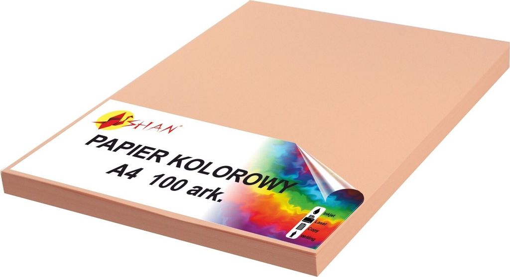 Farbpapier A4 80g Lachs 100 Blatt