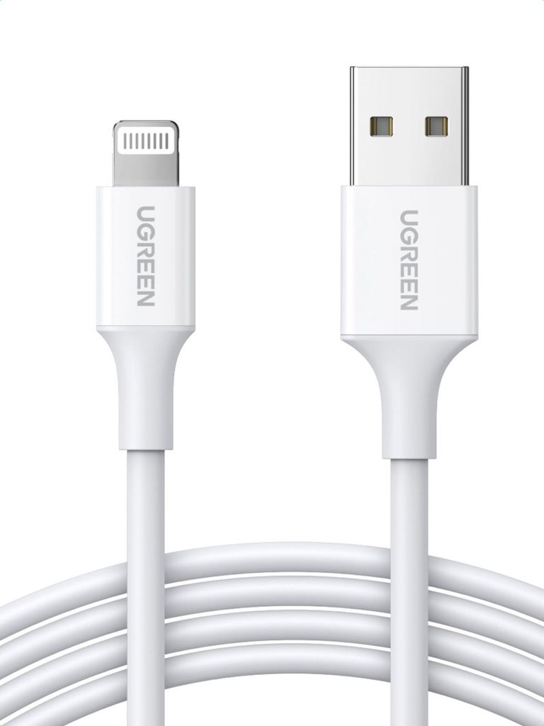 UGREEN Lightning To USB-A 2.0 Cable 1m white Immagine del prodotto 