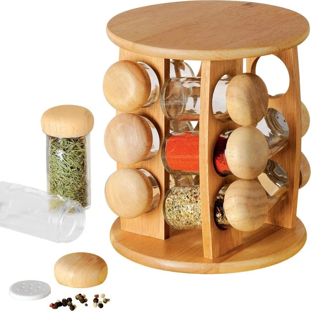 Organizzatore Spezie Girevole Orion 12 Jars | Accessori Cucina Top
