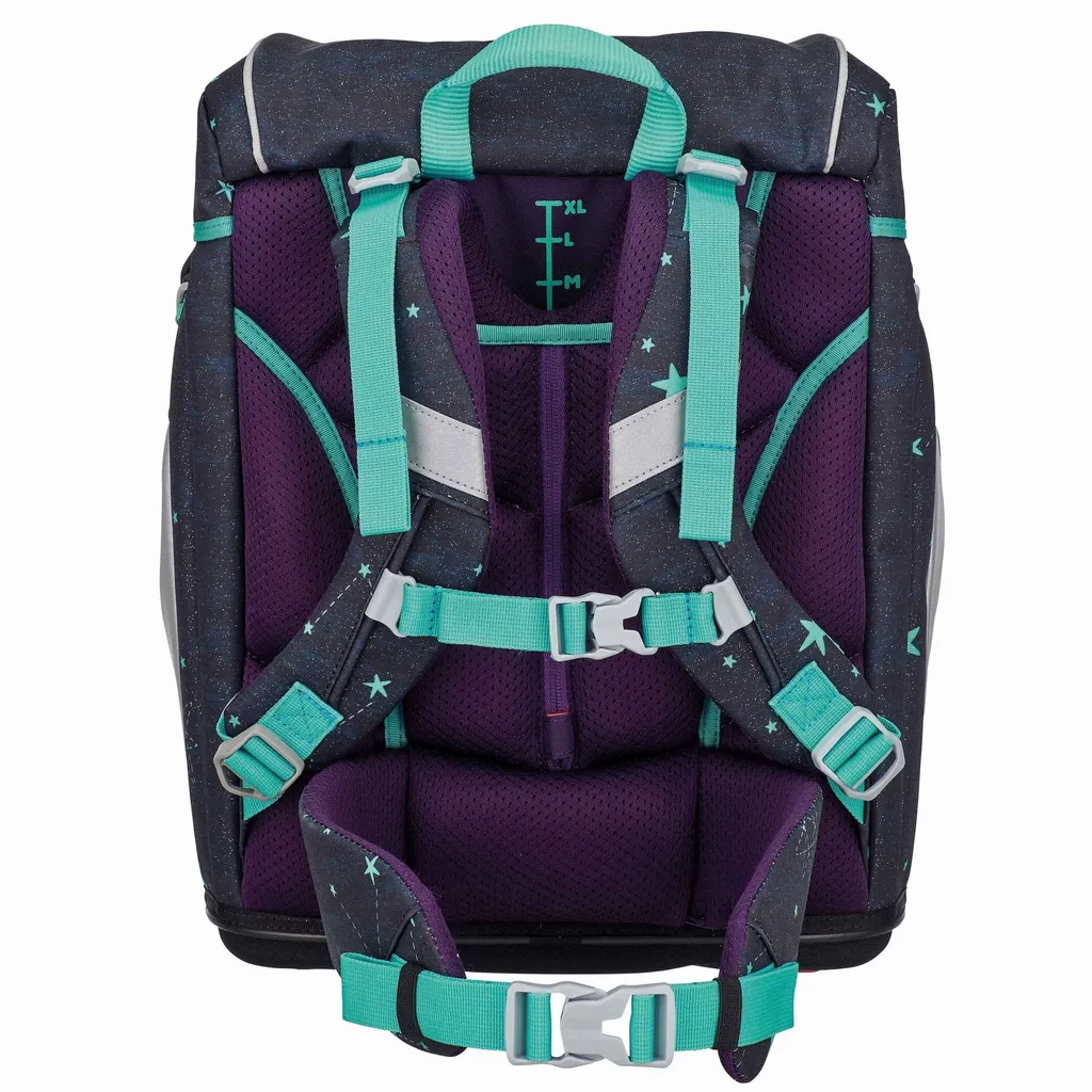 Fini le Mal de Dos avec le Cartable LED Scout Alpha Bleu Marine Set 4 p.