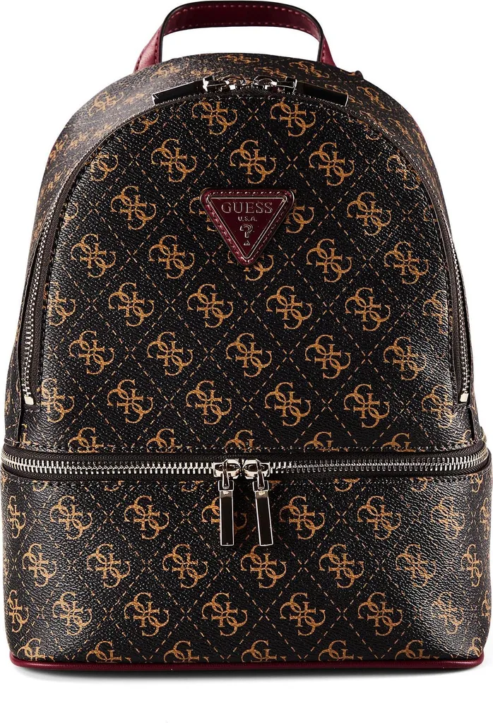 Sac à dos Guess Follie City 28 cm - Noir élégant pour femme moderne