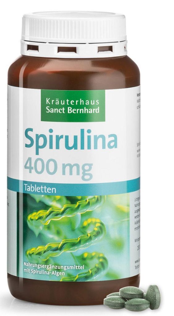 Sanct Bernhard Spirulina-Tabletten - 360 Tabletten Produktbild 