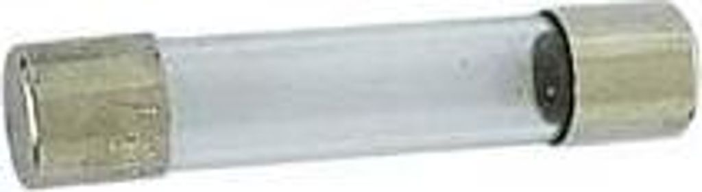 Velleman - 6FF1.6N - Sicherung / Glassicherung 6.35 x 32mm flink 1.6A (10 Stück / Box)