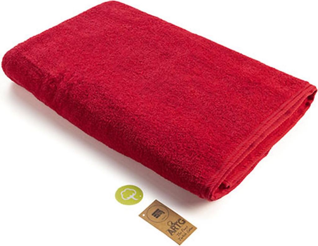 A&R 007.50 | Badetuch / -Standard 100 / 100 x 210 cm - Farbe: Deep Red - Größe: 100 x 210 cm