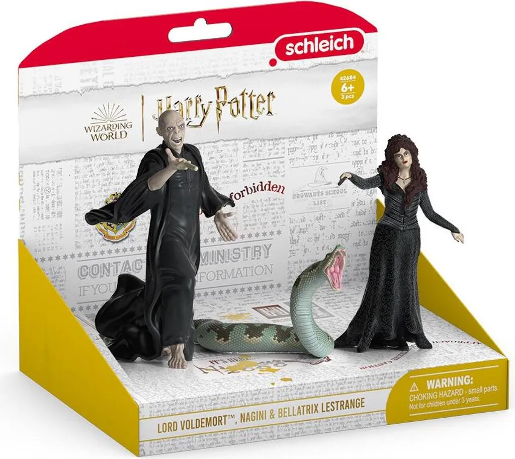 Pack Schleich 42684 WIZARDING WORLD - Voldemort, Nagini & Bellatrix 6 ans+ - 3