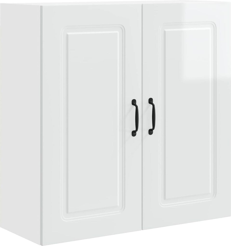 Küchenschrank Kalmar Hochglanz Weiß 80 x 31 x 80 cm