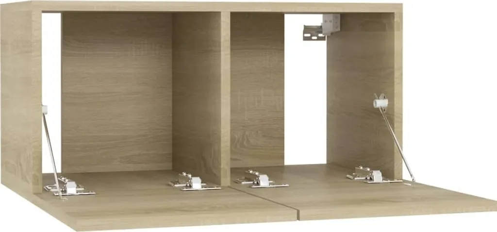 Mobile TV Sospeso Maison Exclusive 2pz Rovere Sonoma 60x30x30 cm Set - 6