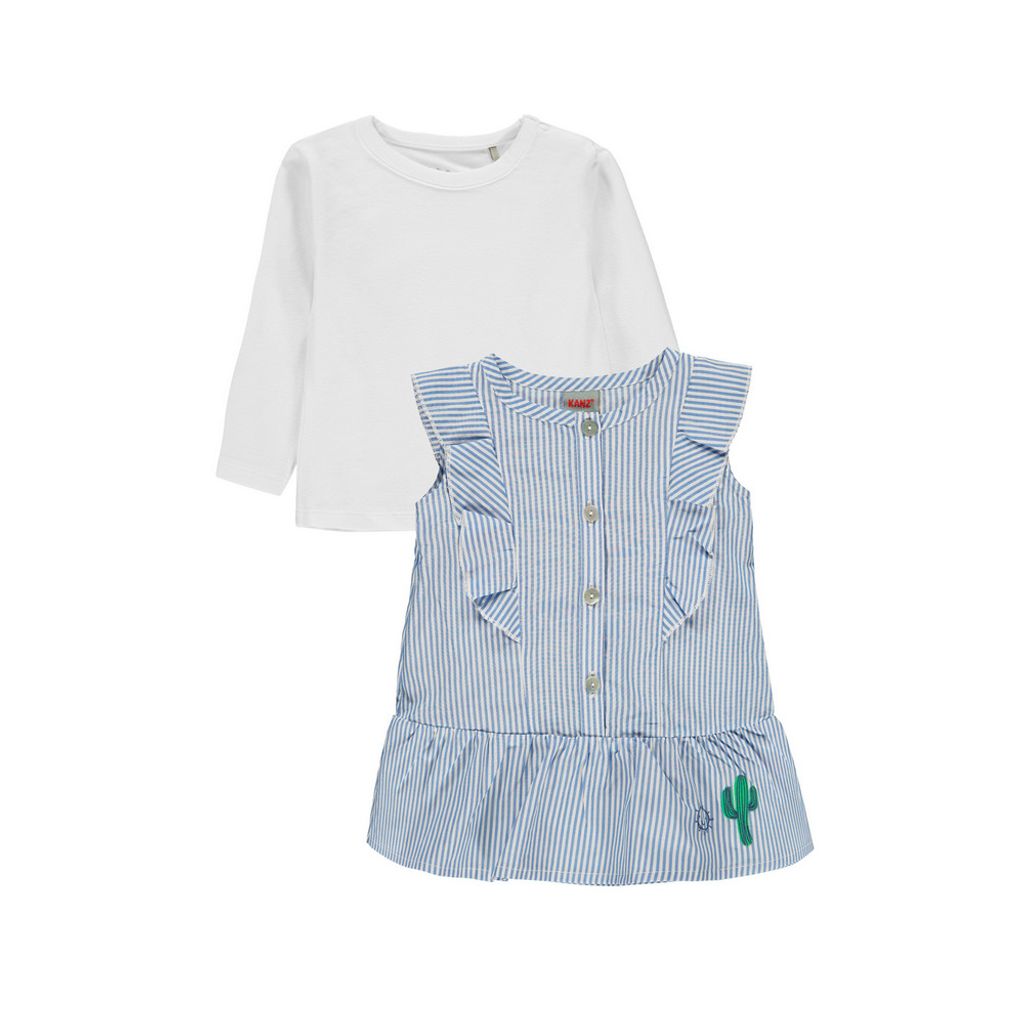 KANZ Girls Set 2-tlg y/d stripe|multicolored