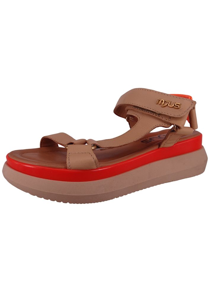 Mjus Damen Sandalen Pasadina L17003 Braun