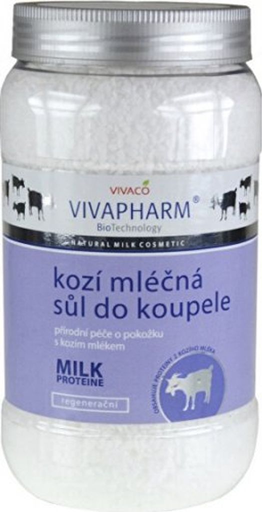 Vivapharm Goat's Milk Bath Salt 1200 G