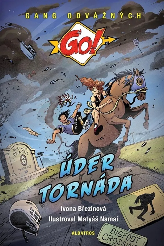 Livre Úder tornáda par Ivona Březinová - Roman d'Aventure Jeunesse 112 p