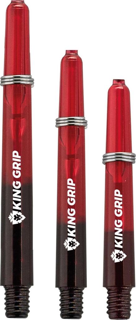 KOTO King Grip Colors Red Black - Dart Shafts