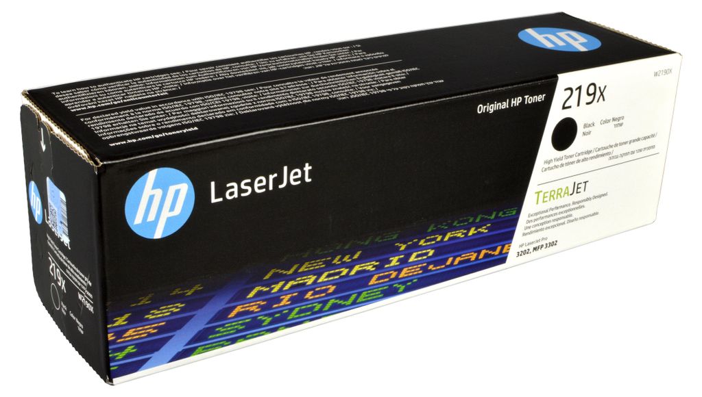 HP 219X Schwarz Original LaserJet-Tonerkartusche mit hoher Produktbild 