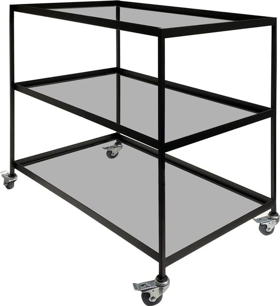 Kaheku Teewagen Lupin schwarz 78x45x80h 323027713