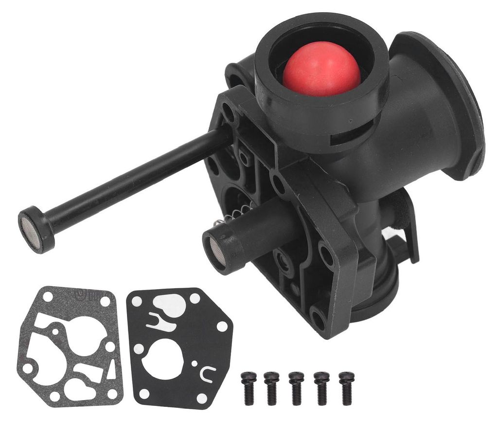 Ersatz-Membran-Set aus ABS-Gummi für Rasenmäher-Vergaser, passend für 499809, 498809A, 494406, schwarz