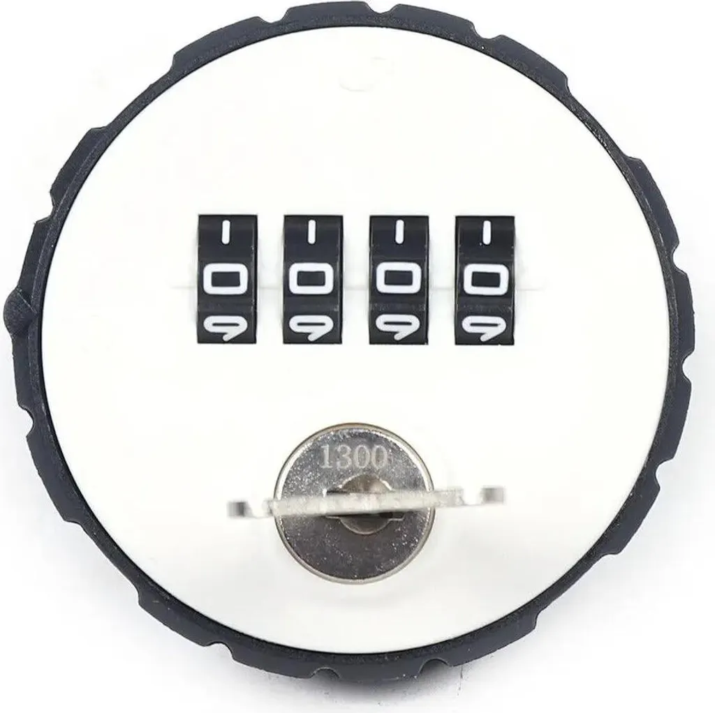 Cadenas 4 chiffres ultra résistant en zinc, format compact 58 x 23 mm