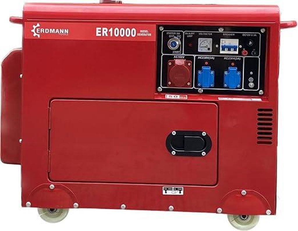 Diesel Stromerzeuger 10kW+Batterie E-Start Generator