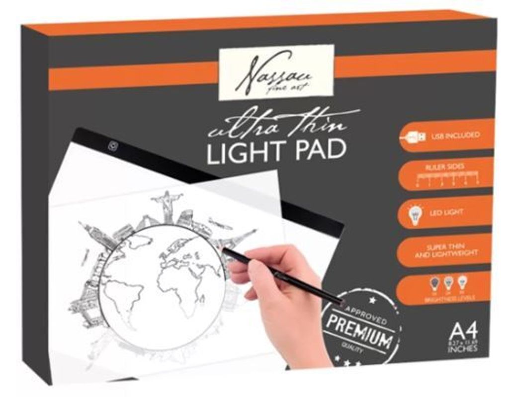Podložka A4 s LED osvětlením Obrázek produktu 