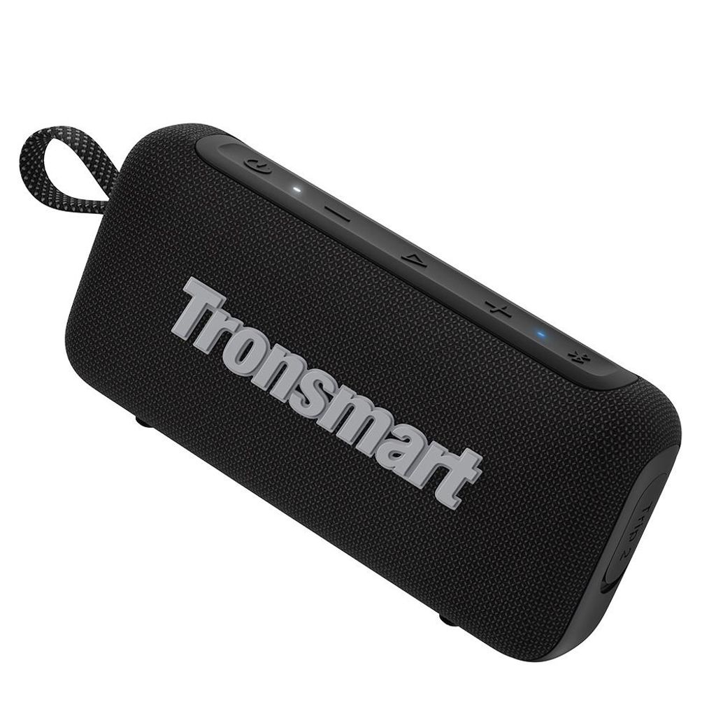 Tronsmart Trip 2 Bluetooth Lautsprecher-20 Stunden Wiedergabezeit-IPX7 wasserdicht-10W Bass-Stereopaarung-4 Farben-Type-C Aufladung schwarz