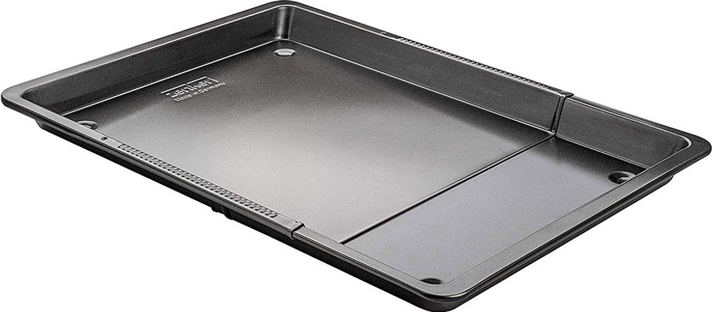 Zenker Black Metallic Herdbackblech Ausziehbar, Backblech, Immagine del prodotto 