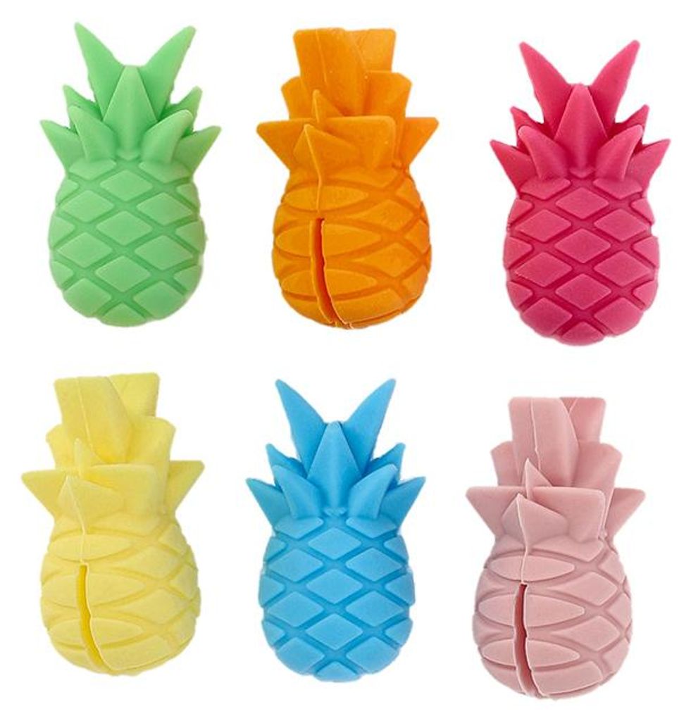 HOMLA Znaczniki RITHI SUMMER do kubków i kieliszków ananas Zdjęcie produktu 