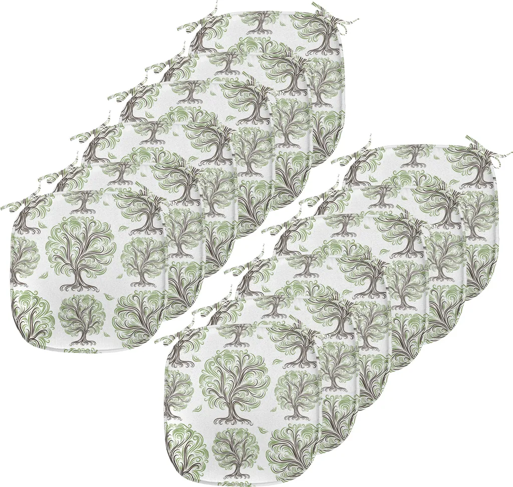 Coussin de Chaise Décoratif Imperméable 40cm à Sangles - Pack de 12