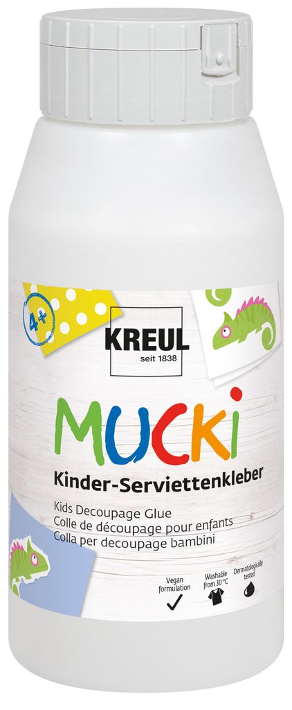 KREUL 24392 - MUCKI Kinder-Serviettenkleber 750 ml - Produktbild 