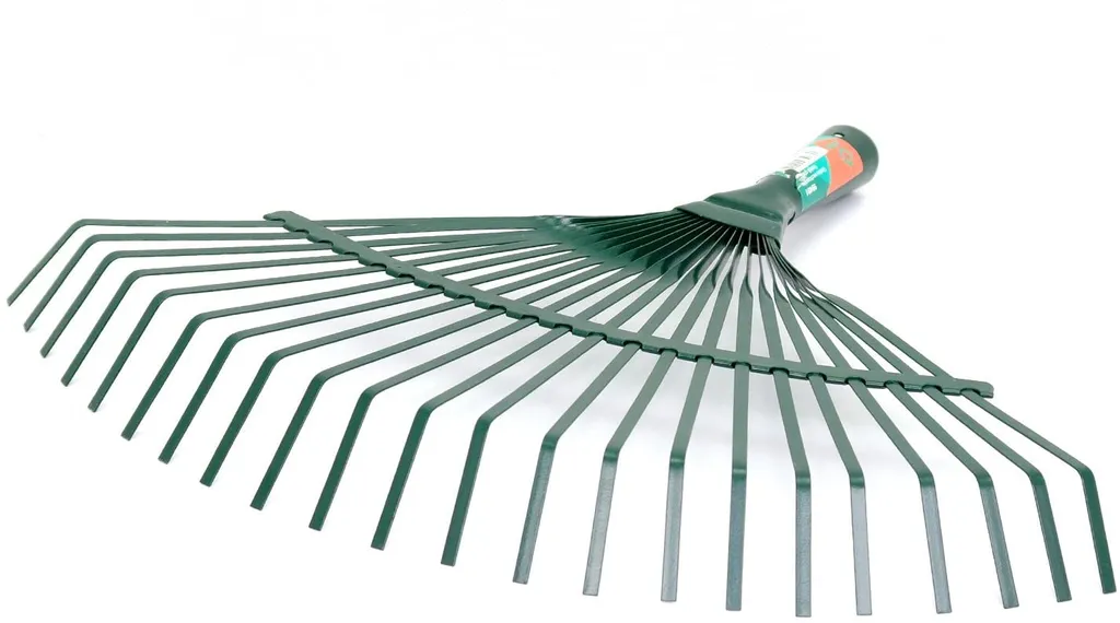 Rastrello A Ventaglio 14 Denti: Leggero, Colorato E Smontabile, Il Compagno Perfetto Per Il Giardino E Il Campeggio!