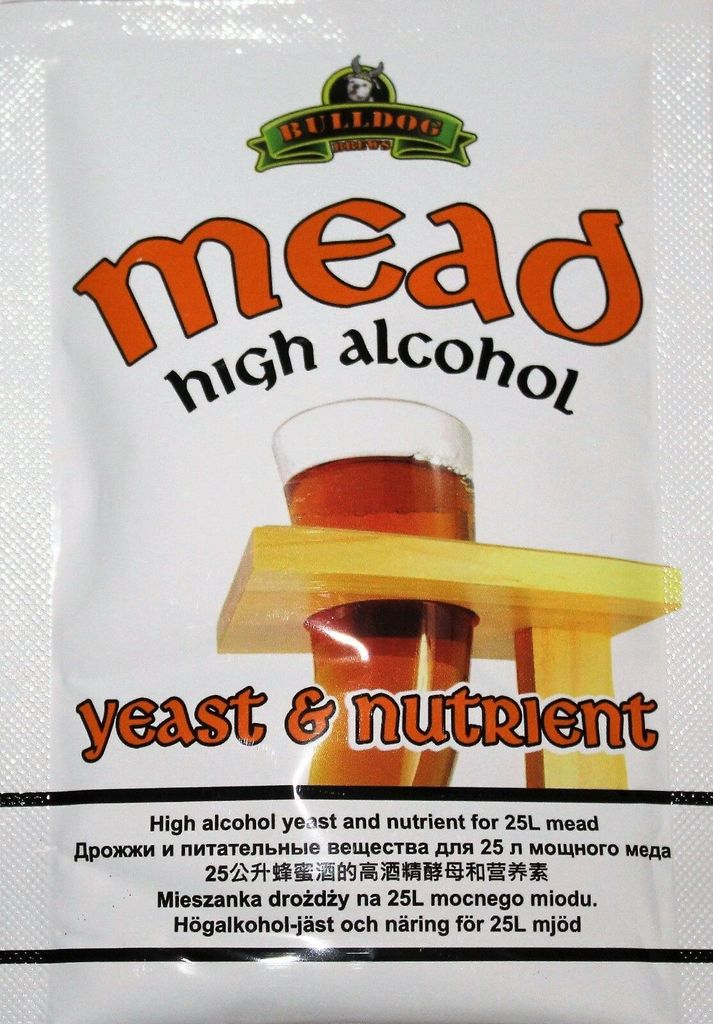 HUGBERT Bulldog Weinhefe, Honigwein Hefe, Mead Hefe + Produktbild 