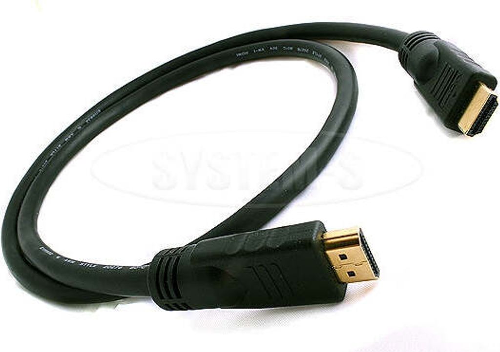 System-S Mini HDMI zu HDMI Kabel 1M