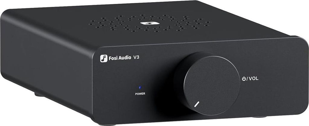 Fosi Audio V3 300W Klasse-D Stereo-Verstärker – 48V 5A Netzteil