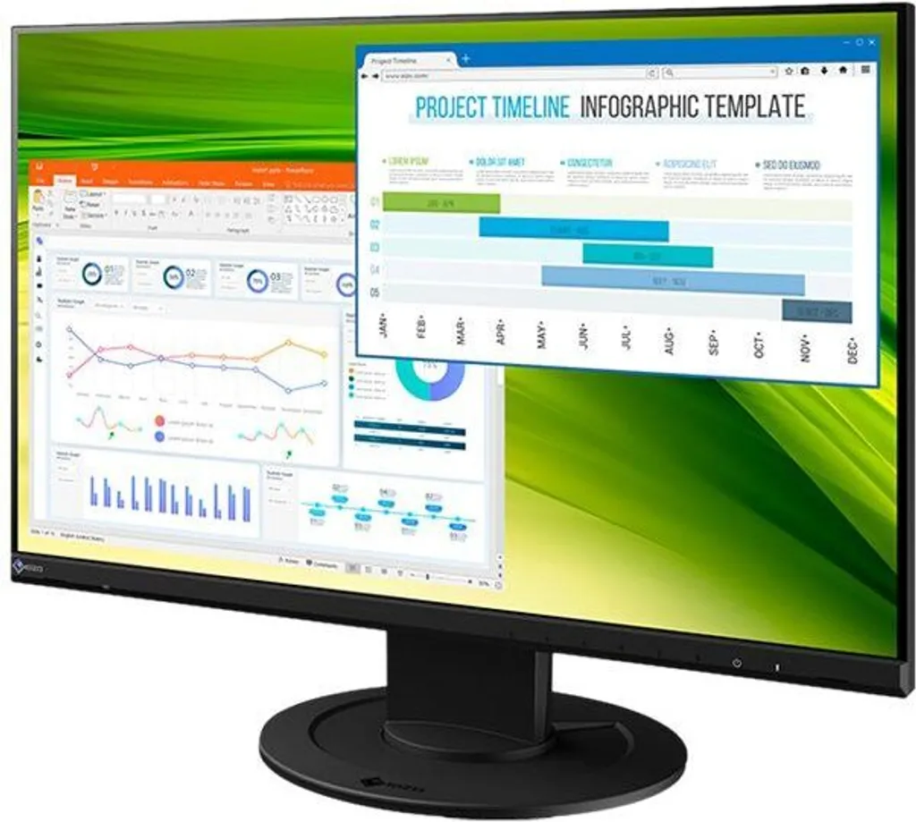 Écran PC Professionnel EIZO EV2360-BK 23" IPS HDMI DP USB 16:10 Noir